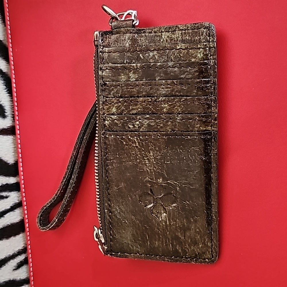 Patricia Nash tooled turquoise leather alemeria NWOT - Picture 3 of 7